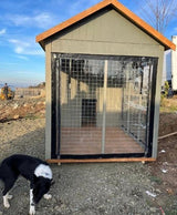 Lucky Ahşap Köpek KulübesiKöpek KulübesiWoodzanya