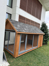 Ospendos Ahşap Köpek KulübesiKöpek KulübesiWoodzanya