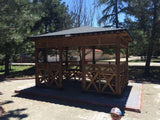 Seperatörlü 3x3 9m² Ahşap Kamelya WZ-7