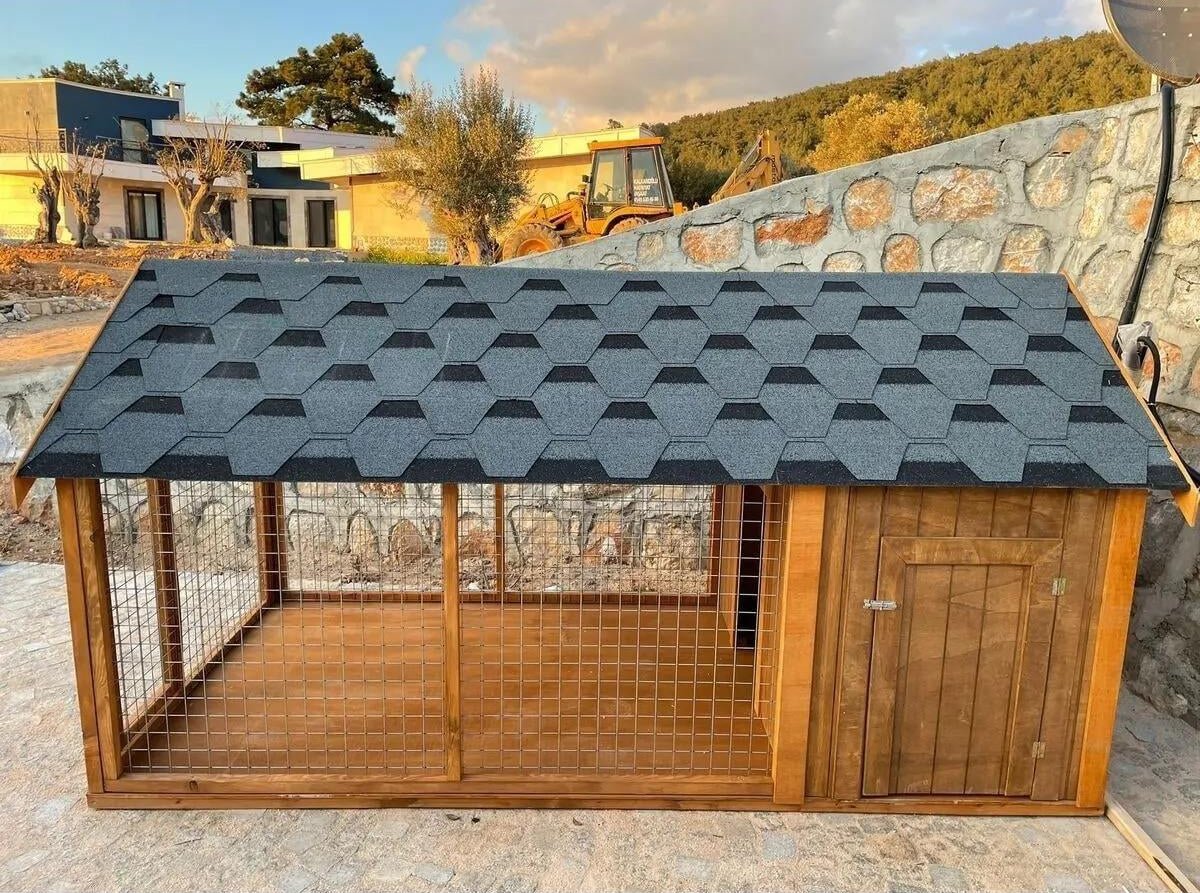 Telli Büyük Köpek KulübesiKöpek KulübesiWoodzanya