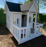 Verandalı Ahşap Çocuk Oyun Evi 3x2 6m2Ahşap Çocuk Oyun EviWoodzanya