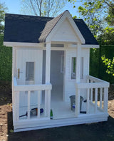 Verandalı Ahşap Çocuk Oyun Evi 3x2 6m2Ahşap Çocuk Oyun EviWoodzanya