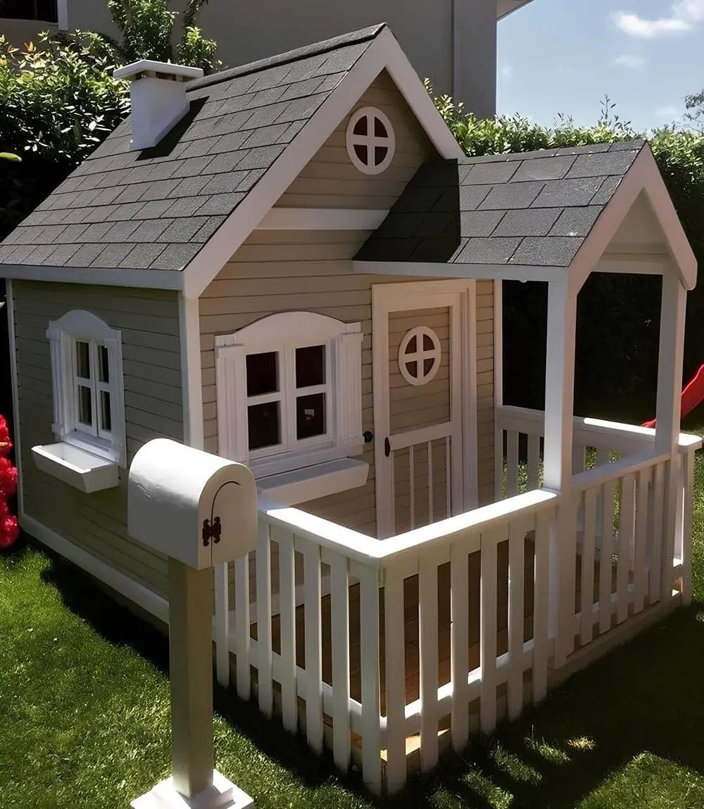 Verandalı Ahşap Çocuk Oyun EviAhşap Çocuk Oyun EviWoodzanya